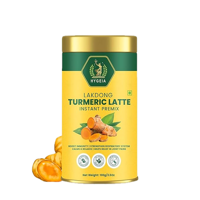 HYGEIA LAKADONG Instant Turmeric Mix (40 Cups) 3.52 oz/100g